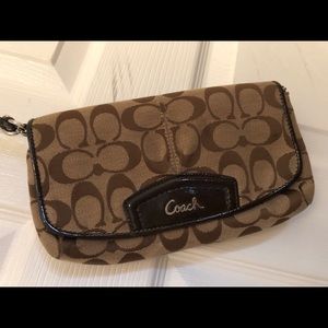 Coach wrist wallet